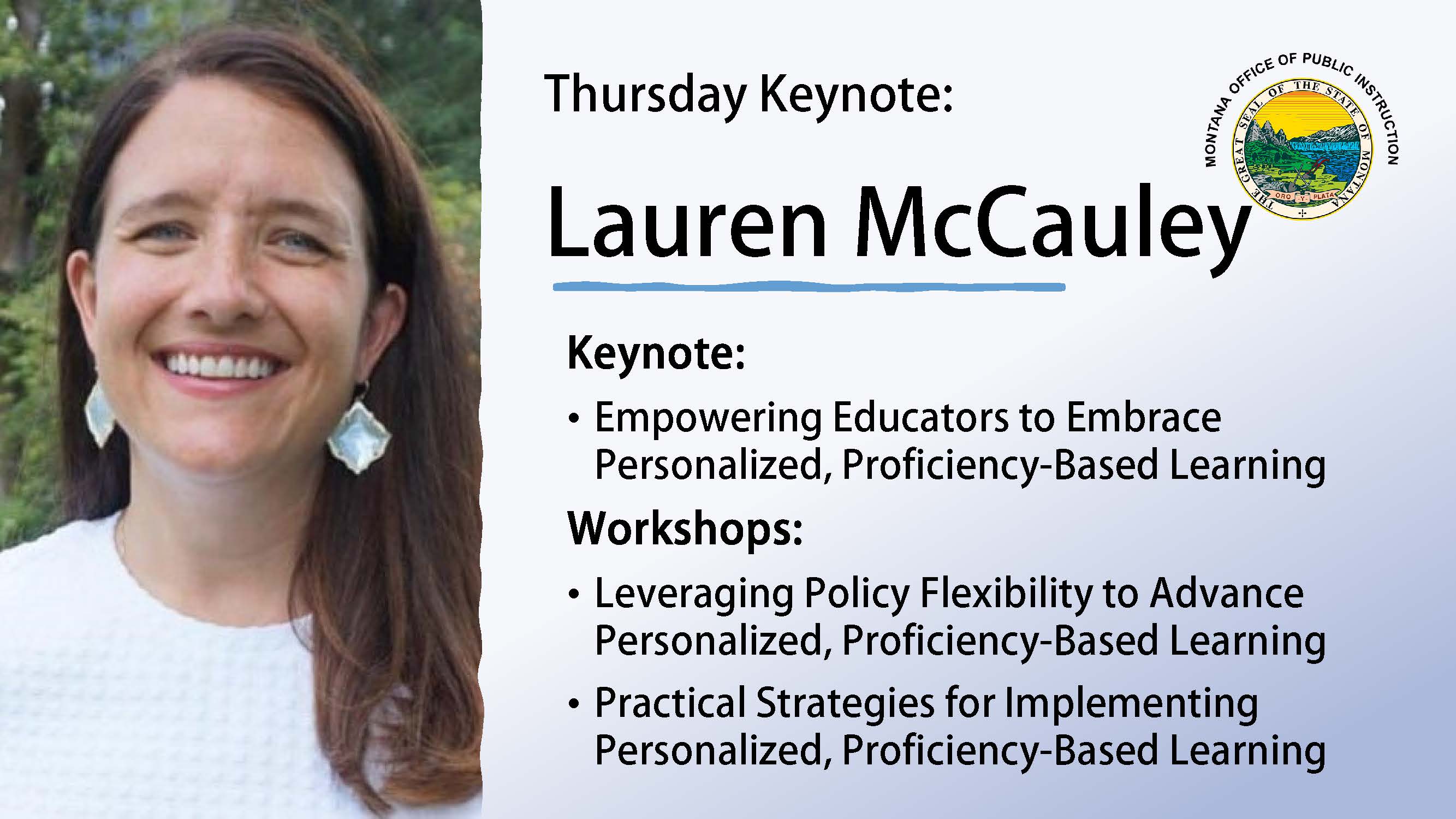 Lauren McCauley Thursday Keynote